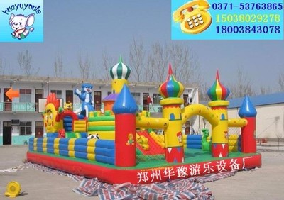 华豫攀岩充气城堡|攀岩大城堡|充气蹦蹦床|充气滑梯|充气跳床, 迪士尼充气城堡,新款充气城堡,气模玩具儿童滑梯厂家供应图片_高清图_细节图