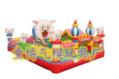【充气城堡】价格,厂家,图片,充气玩具,项城市千佛阁童博气模玩具厂-