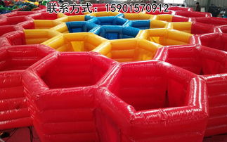 【最强大脑充气蜂巢迷宫气模充气迷宫气模订制游戏道具气模】-