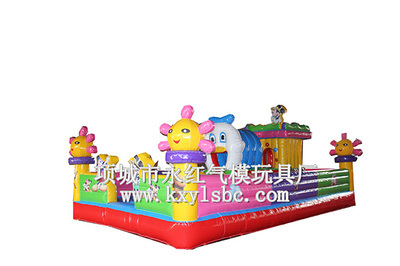 快乐小鸭1-产品展示-项城市水寨永红气模玩具厂