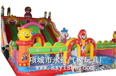 超级玛丽(120平方)-产品展示-项城市水寨永红气模玩具厂